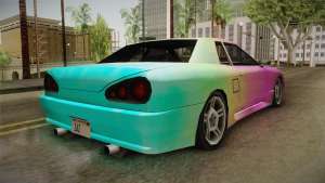 New Elegy Paintjob v2 для GTA San Andreas задняя часть