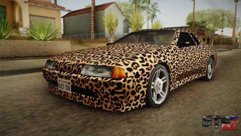 New Elegy Paintjob v3 для GTA San Andreas вид спереди