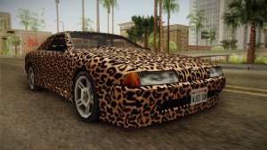 New Elegy Paintjob v3 для GTA San Andreas передняя часть