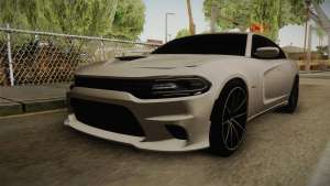 Dodge Charger Hellcat для GTA San Andreas вид спереди