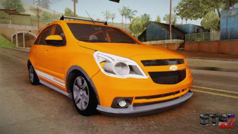 Chevrolet Agile Crossport Edition для GTA San Andreas вид спереди