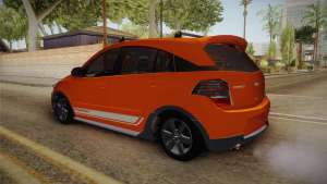 Chevrolet Agile Crossport Edition для GTA San Andreas вид сбоку