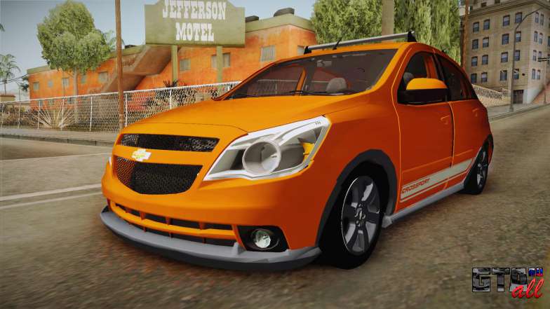 Chevrolet Agile Crossport Edition для GTA San Andreas передняя часть