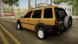 Land Rover Freelander v6 для GTA San Andreas вид сзади