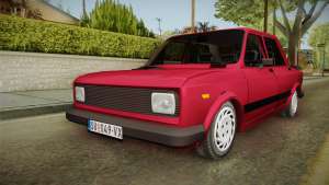 Zastava-Fiat 128 для GTA San Andreas вид спереди