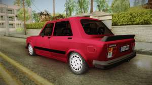 Zastava-Fiat 128 для GTA San Andreas вид сзади