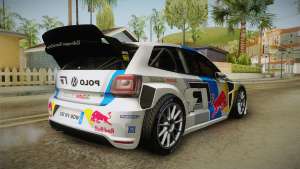 Volkswagen Polo R WRC для GTA San Andreas спойлер