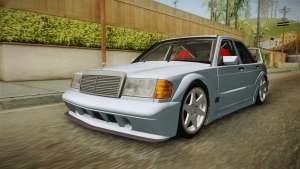 Mercedes-Benz W201 190E для GTA San Andreas вид спереди