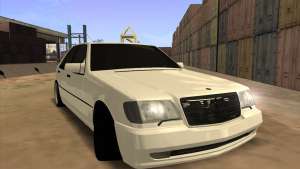 Mercedes-Benz S63 Brabus для GTA San Andreas вид спереди