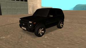 Lada Urban Dorjar Armenian для GTA San Andreas вид спереди