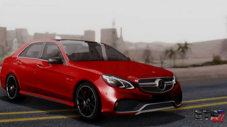 Mercedes-Benz E-class AMG IV для GTA San Andreas - вид спереди