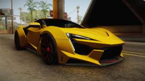 Asphalt 8 - Fenyr SuperSport W Motors для GTA San Andreas общий вид