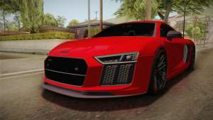 Audi R8 Vorsteiner для GTA San Andreas передняя часть