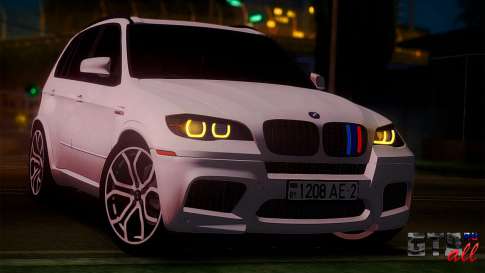 BMW X5M для GTA San Andreas вид спереди