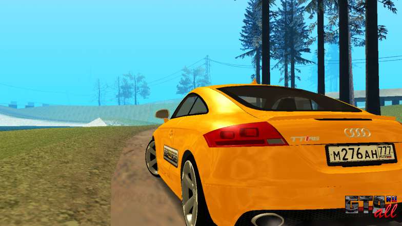 Audi TT RS Afonya TV для GTA San Andreas вид сзади