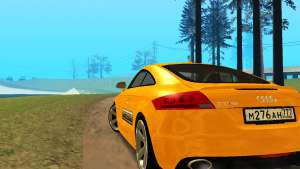 Audi TT RS Afonya TV для GTA San Andreas вид сзади