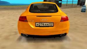 Audi TT RS Afonya TV для GTA San Andreas задняя часть