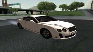 Bentley Continental GT Armenian для GTA San Andreas вид спереди