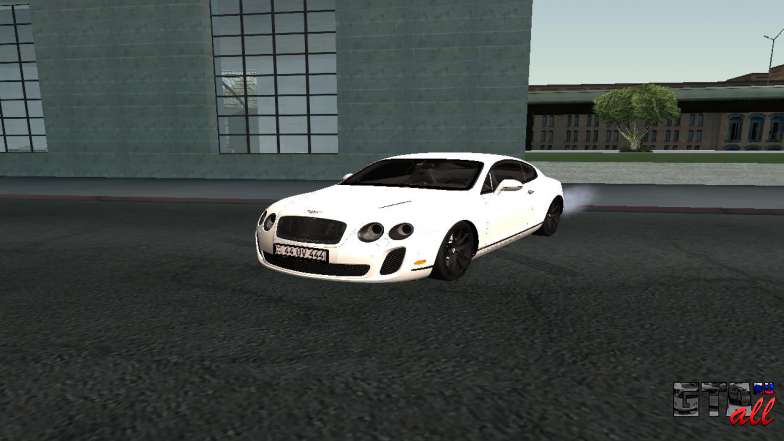 Bentley Continental GT Armenian для GTA San Andreas общий вид