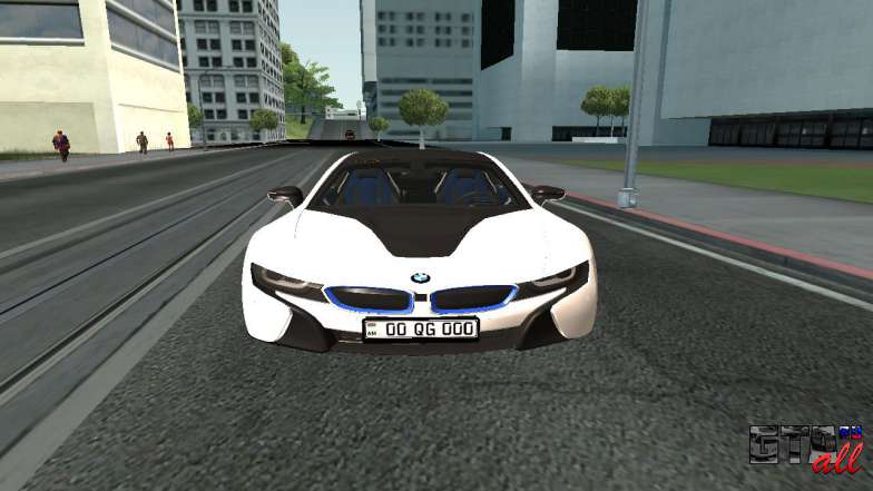 BMW i8 Armenian для GTA San Andreas общий вид