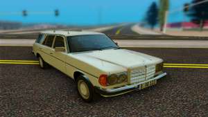 Mercedes-Benz W123 Wagon для GTA San Andreas - вид спереди