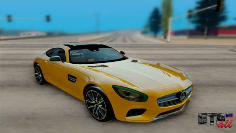 Mercedes-Benz SLS AMG для GTA San Andreas - вид спереди