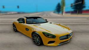 Mercedes-Benz SLS AMG для GTA San Andreas - вид спереди