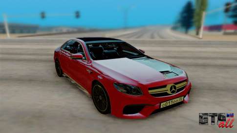 Mercedes-Benz E63 AMG W213 для GTA San Andreas - вид спереди