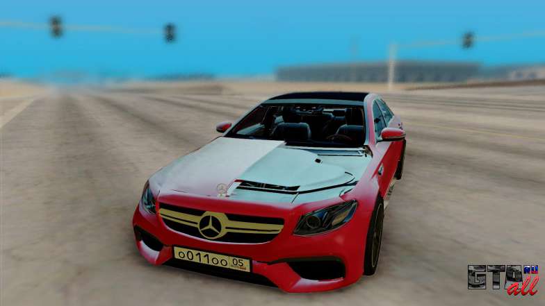 Mercedes-Benz E63 AMG W213 для GTA San Andreas - передняя часть