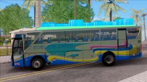 New Khan Bus G для GTA San Andreas - вид сбоку