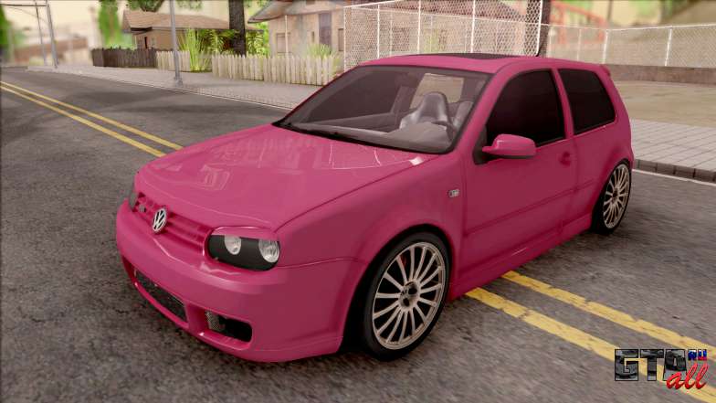 Volkswagen Golf R32 для GTA San Andreas - вид спереди