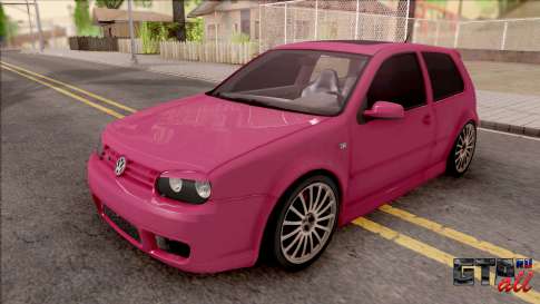 Volkswagen Golf R32 для GTA San Andreas - вид спереди