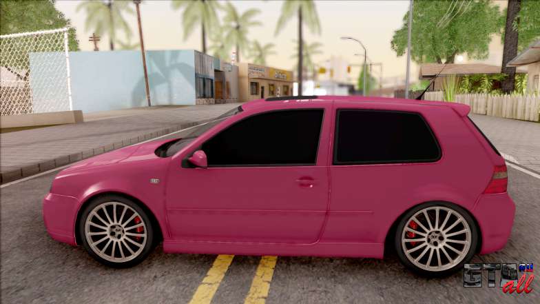 Volkswagen Golf R32 для GTA San Andreas - вид сбоку