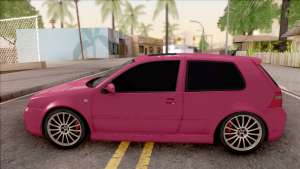 Volkswagen Golf R32 для GTA San Andreas - вид сбоку