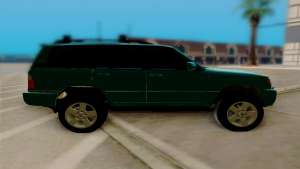 Lexus LX470 FBI для GTA San Andreas - вид сбоку