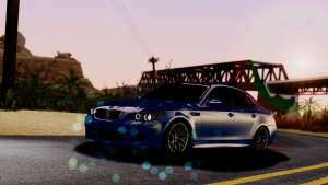 BMW M5 E60 для GTA San Andreas - вид спереди