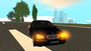 Mercedes-Benz C180 Armenian для GTA San Andreas - передняя часть