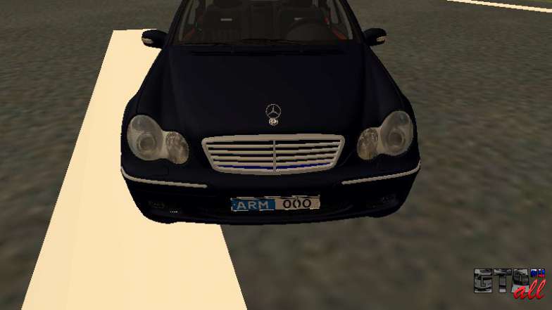 Mercedes-Benz C180 Armenian для GTA San Andreas - фары