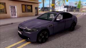 BMW M5 HQ Lowest Poly для GTA San Andreas - вид спереди