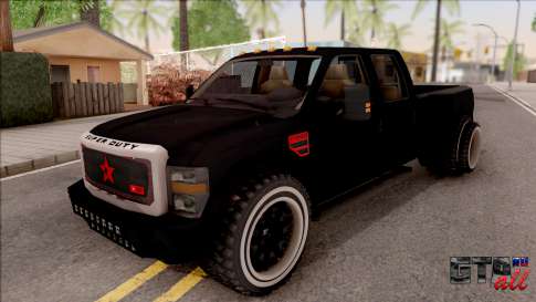 Ford F-350 Super Duty Low Style для GTA San Andreas - вид спереди