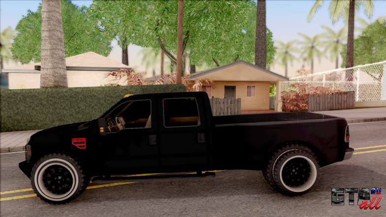 Ford F-350 Super Duty Low Style для GTA San Andreas - вид сбоку