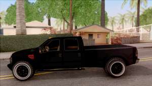 Ford F-350 Super Duty Low Style для GTA San Andreas - вид сбоку