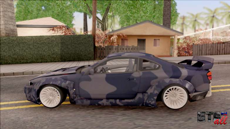 Nissan Silvia S15 для GTA San Andreas - вид сбоку