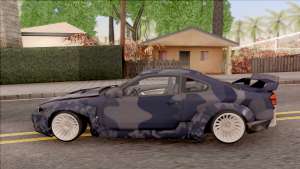 Nissan Silvia S15 для GTA San Andreas - вид сбоку