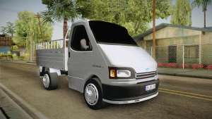 Ford Transit 1986 для GTA San Andreas - передняя часть