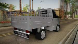 Ford Transit 1986 для GTA San Andreas - задняя часть