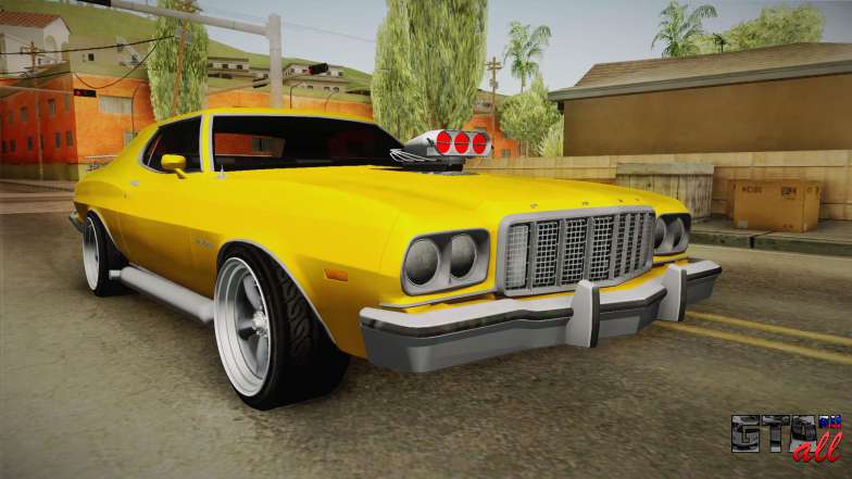 Ford Gran Torino 1975 v1 для GTA San Andreas - вид спереди