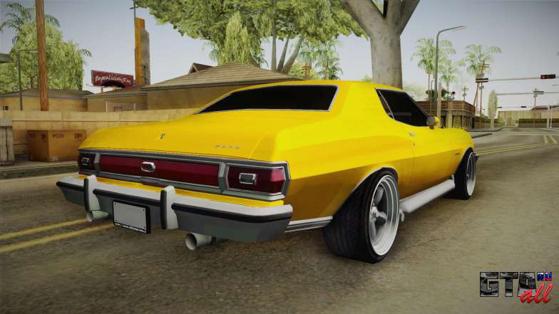 Ford Gran Torino 1975 v1 для GTA San Andreas - вид сзади