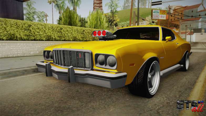 Ford Gran Torino 1975 v1 для GTA San Andreas - передняя часть