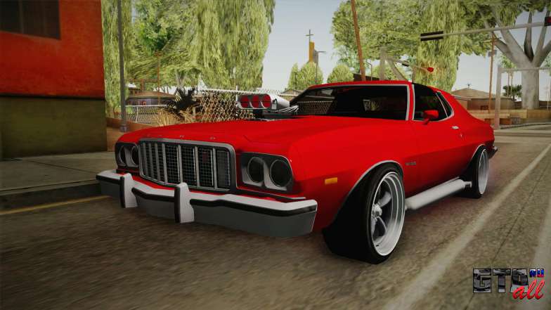 Ford Gran Torino 1975 v2 для GTA San Andreas - вид спереди